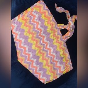 •Rue21• Knitted tie back tube top